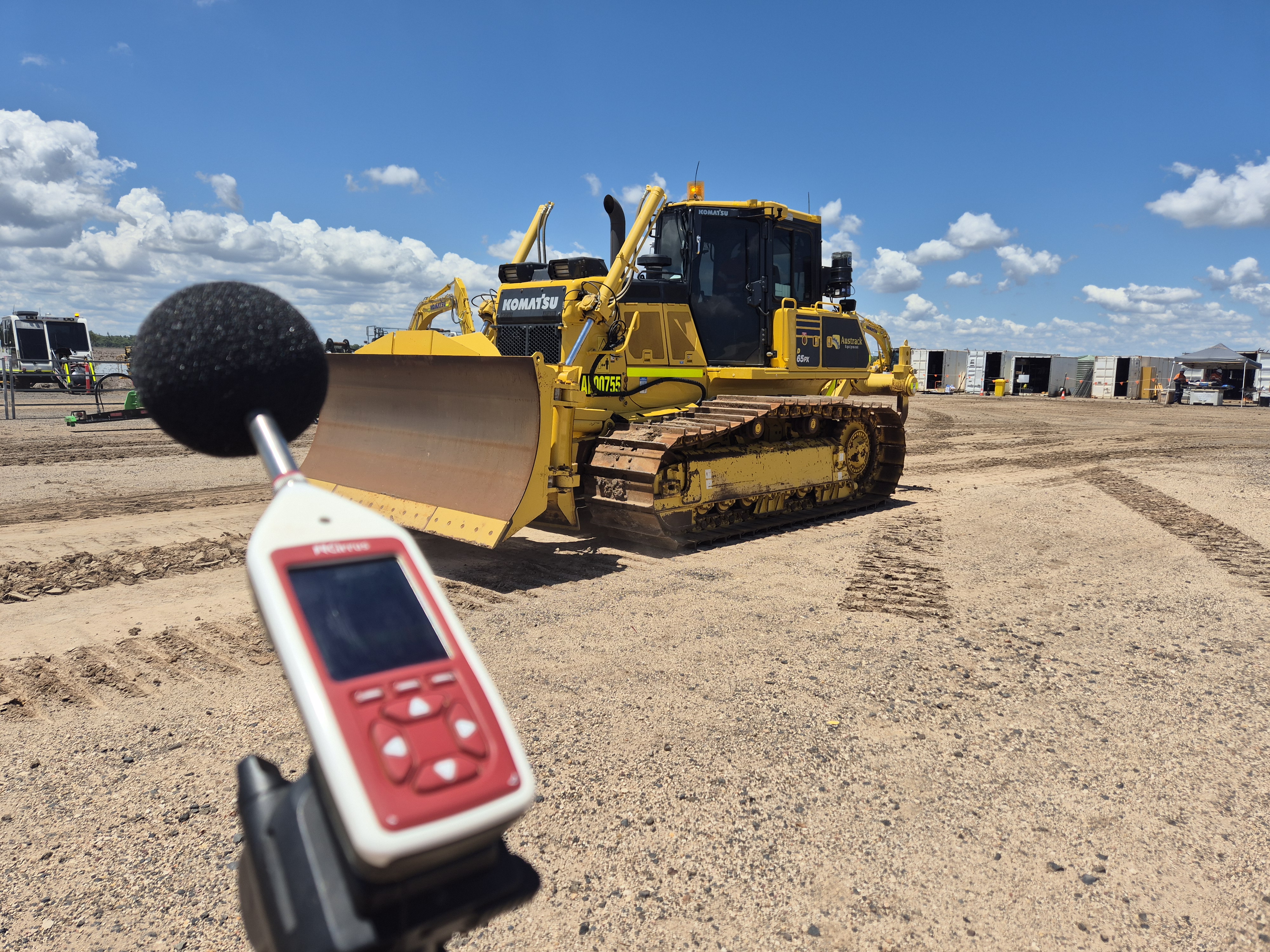 Construction Equipment Noise Measurements